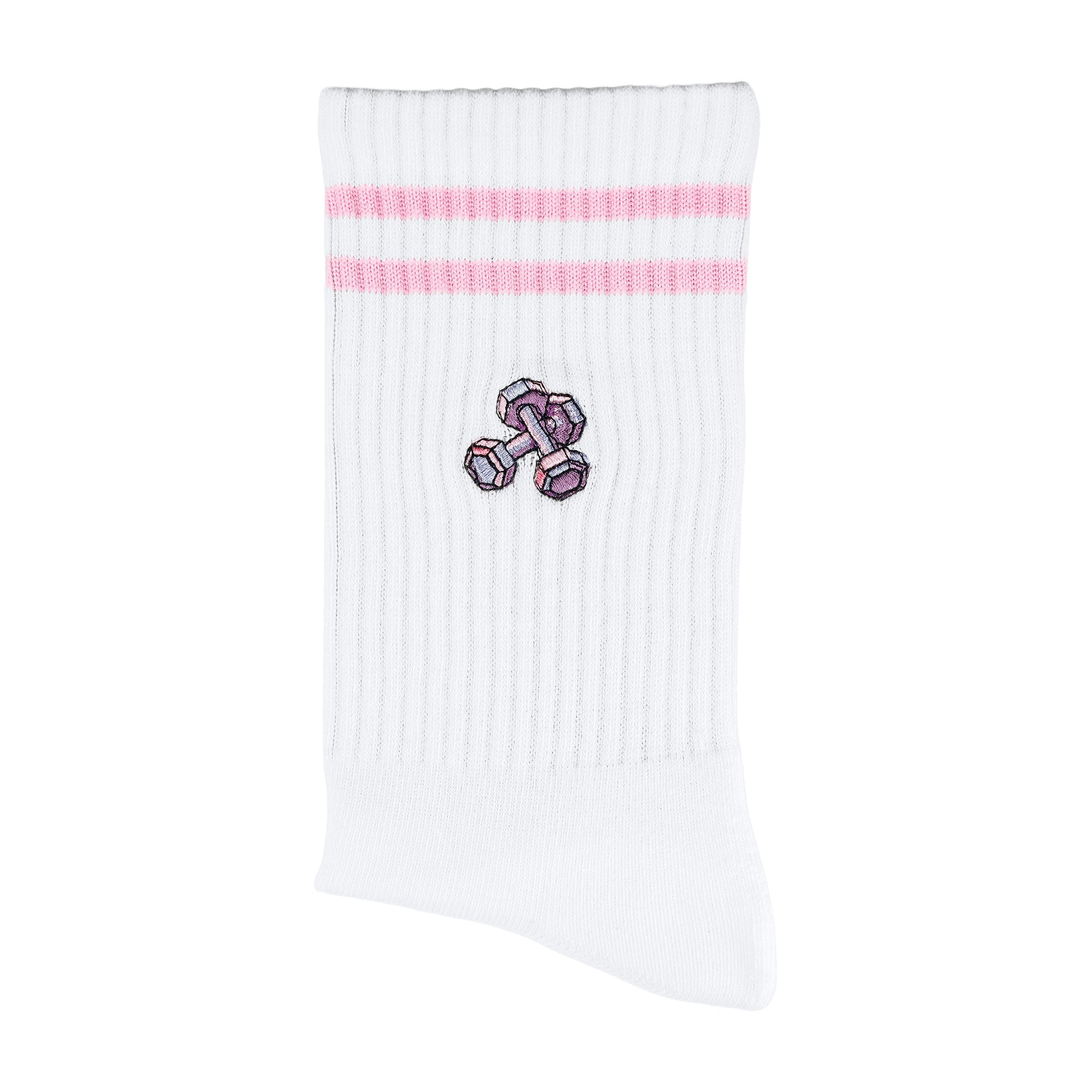 KURZHANTEL Socken rosa, Sportsocken, Tennissocken