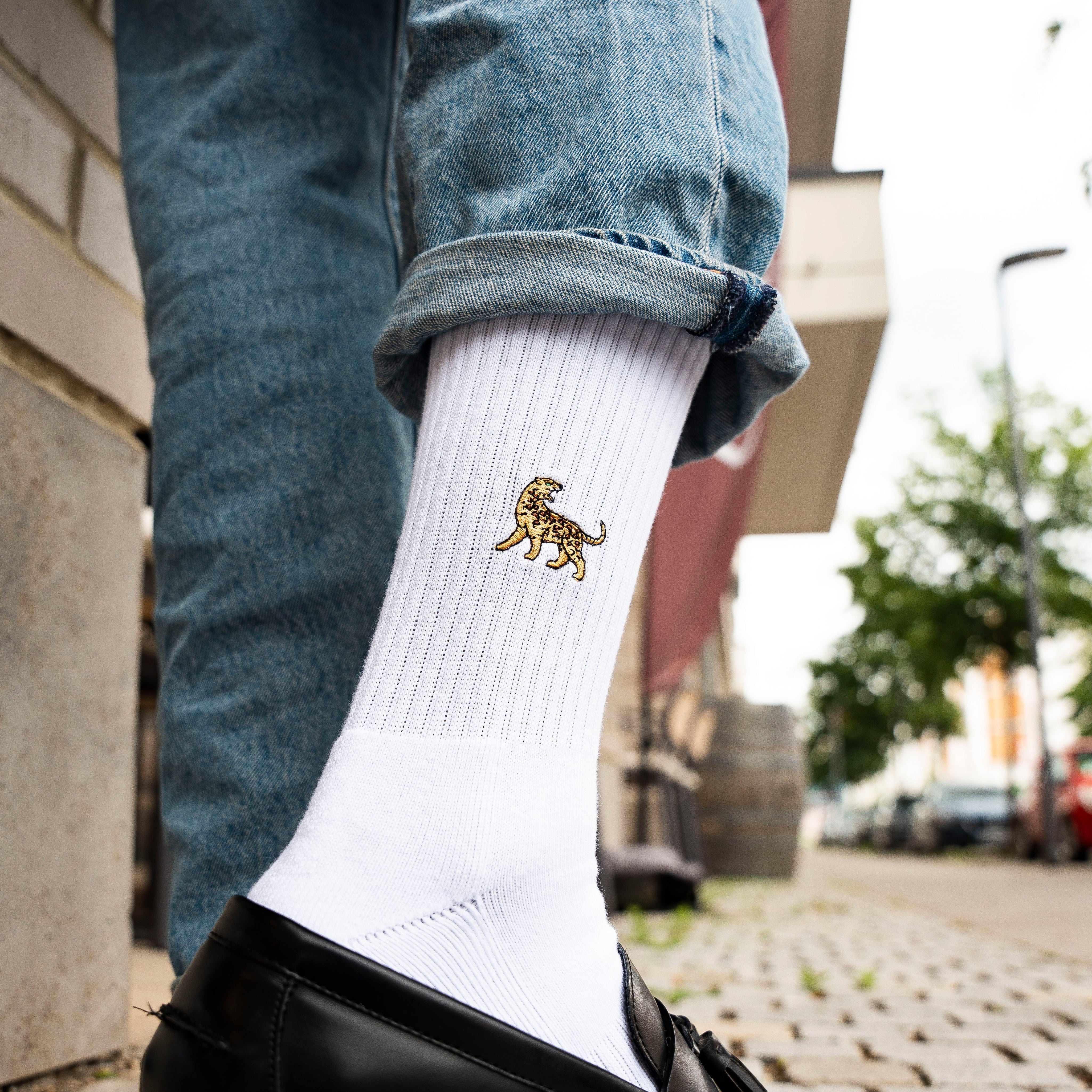 LEOPARD Socken, Sportsocken, Tennissocken