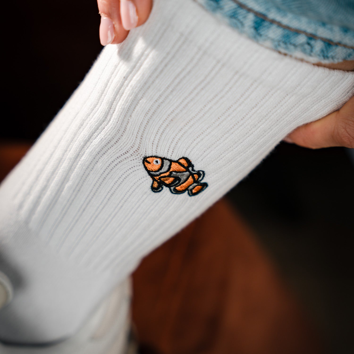 Fisch Sportsocken