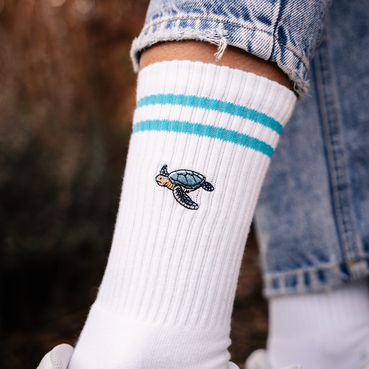 Schildkröte Sportsocken