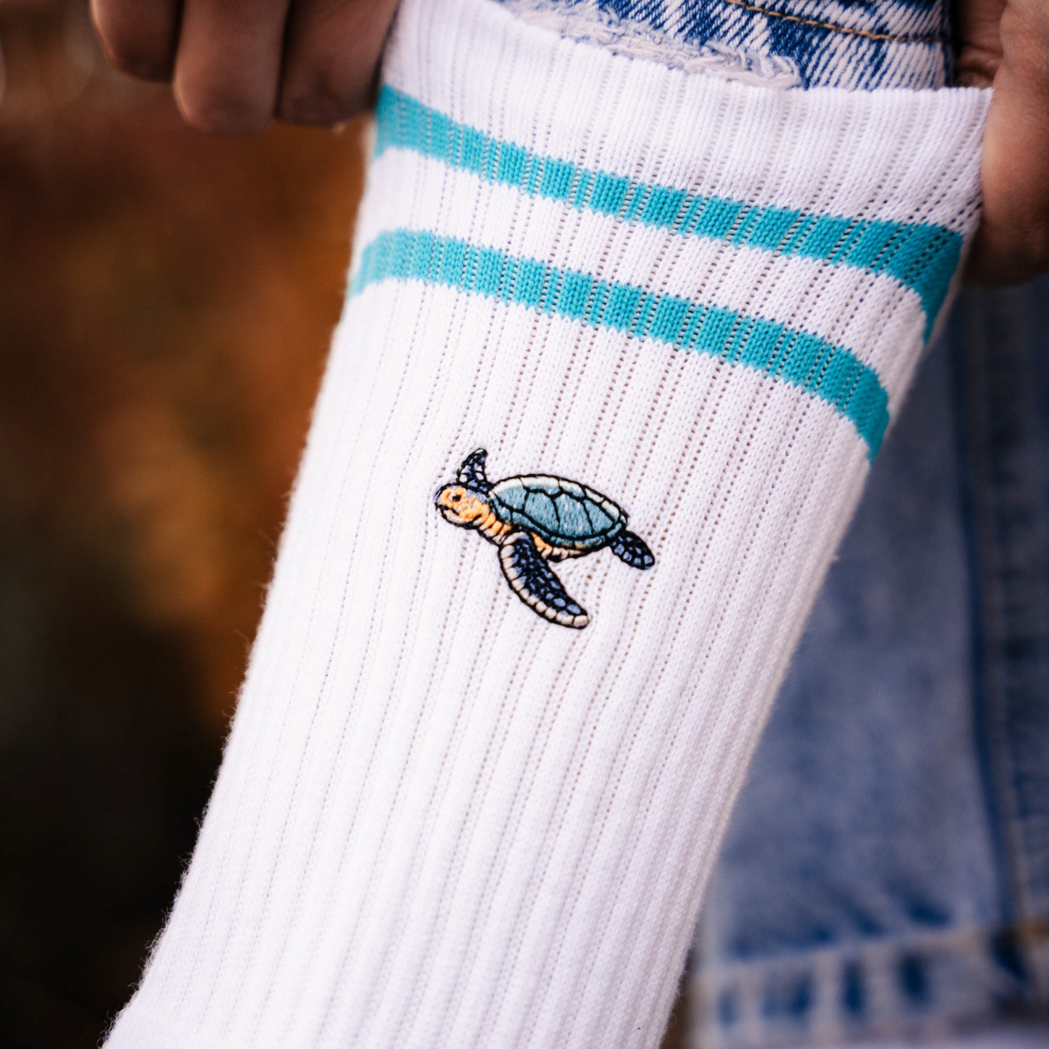 Schildkröte Sportsocken