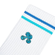 Kurzhantel Sportsocken, blau