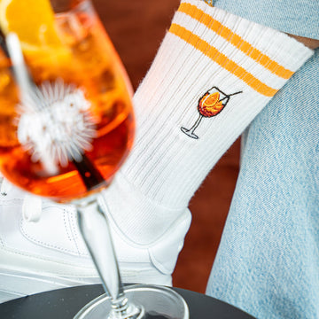 4er Set SPRITZ APERITIF Socken, Sportsocken, Tennissocken