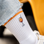 Spritz Aperitif Sportsocken, Apero