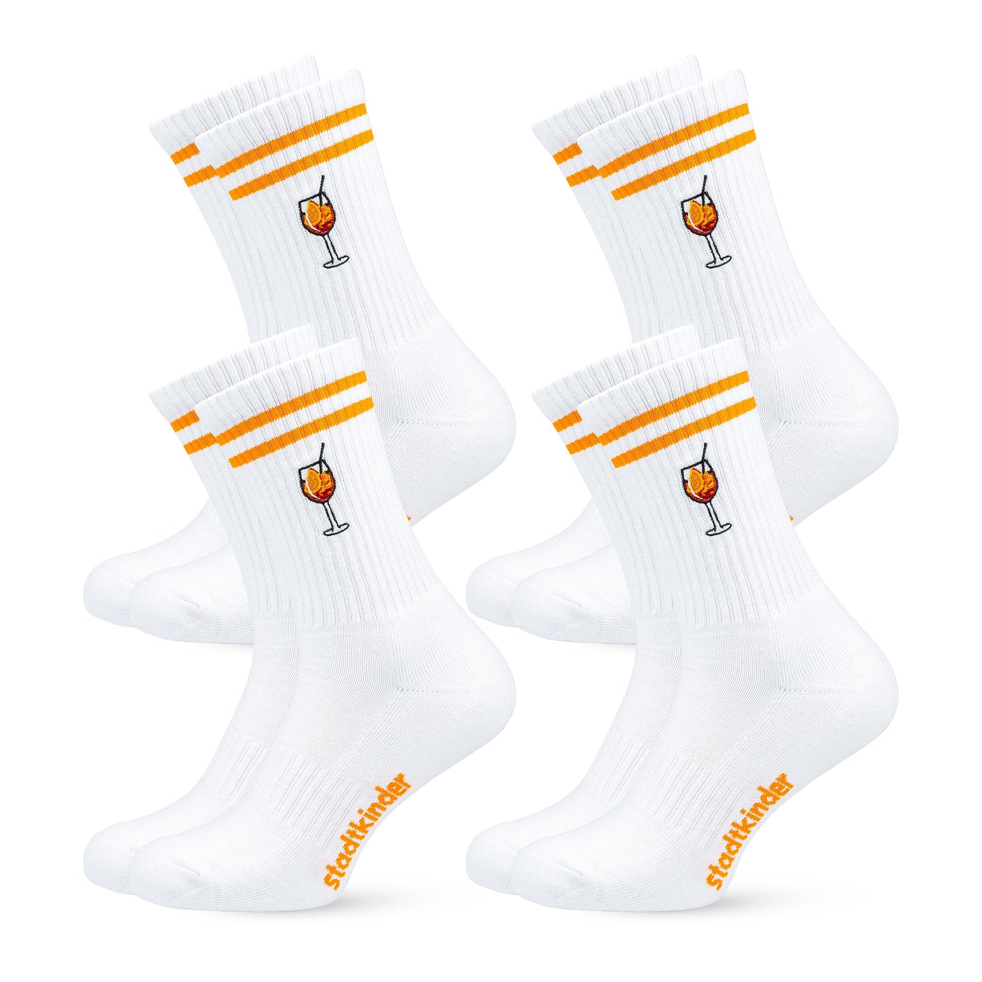 Spritz Aperitif Sportsocken, Apero