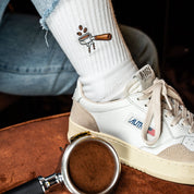 Siebträger Sportsocken, Kaffee