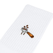 Siebträger Sportsocken, Kaffee