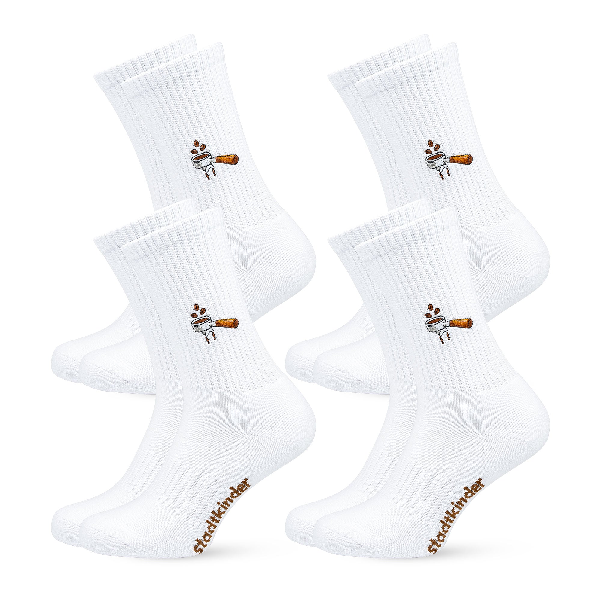Siebträger Sportsocken, Kaffee