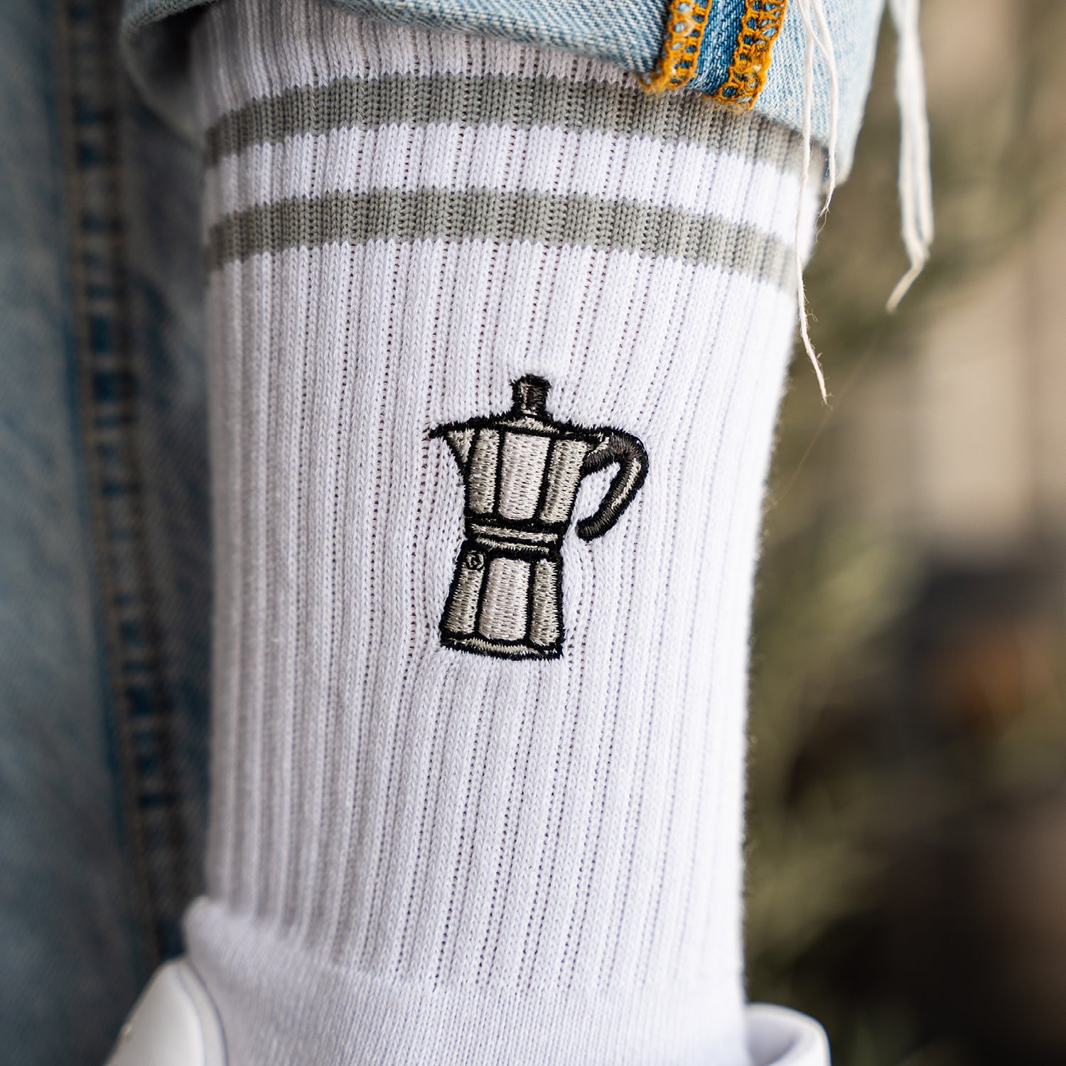 Espressokocher Sportsocken