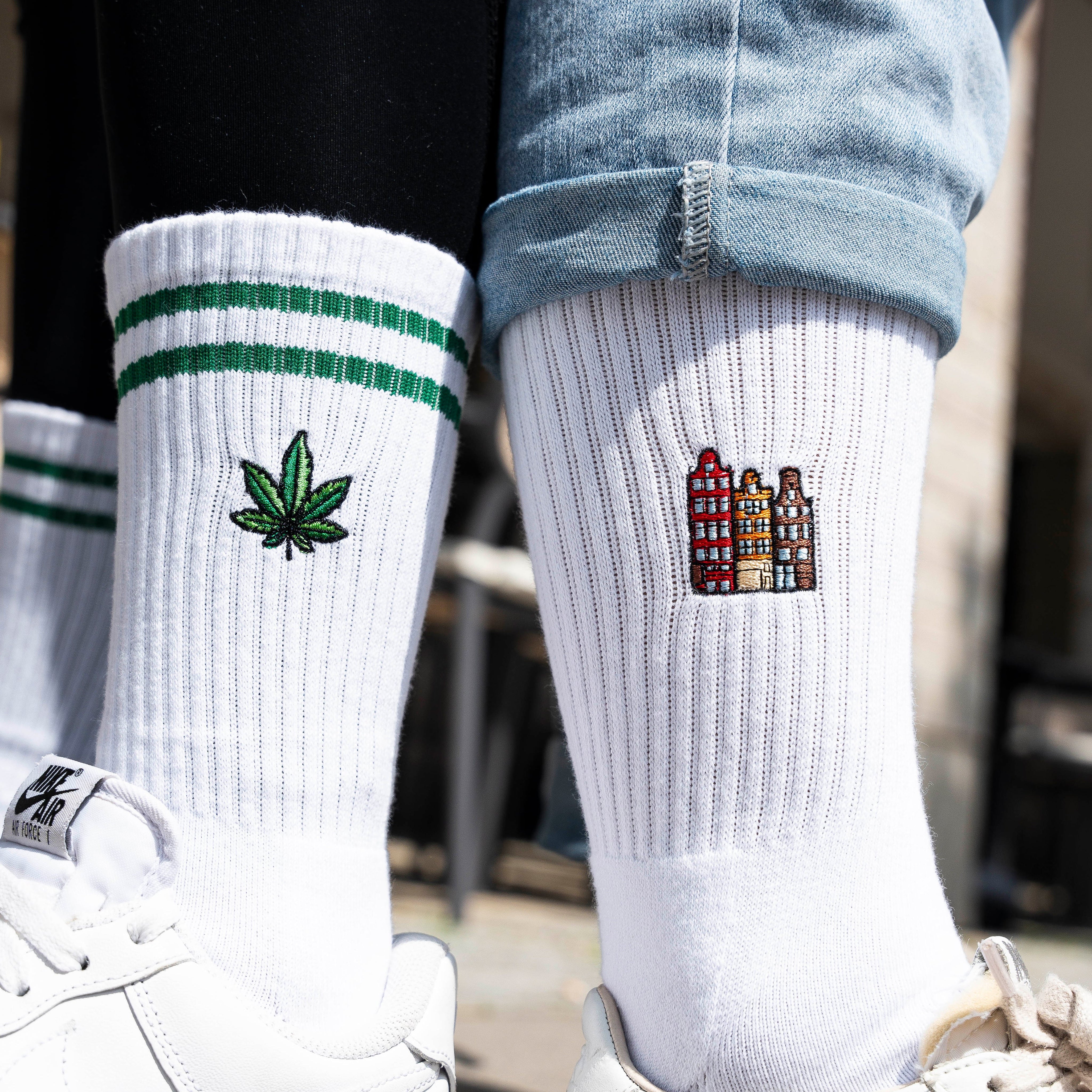 HANFBLATT Socken, Amsterdam, Sportsocken, Tennissocken