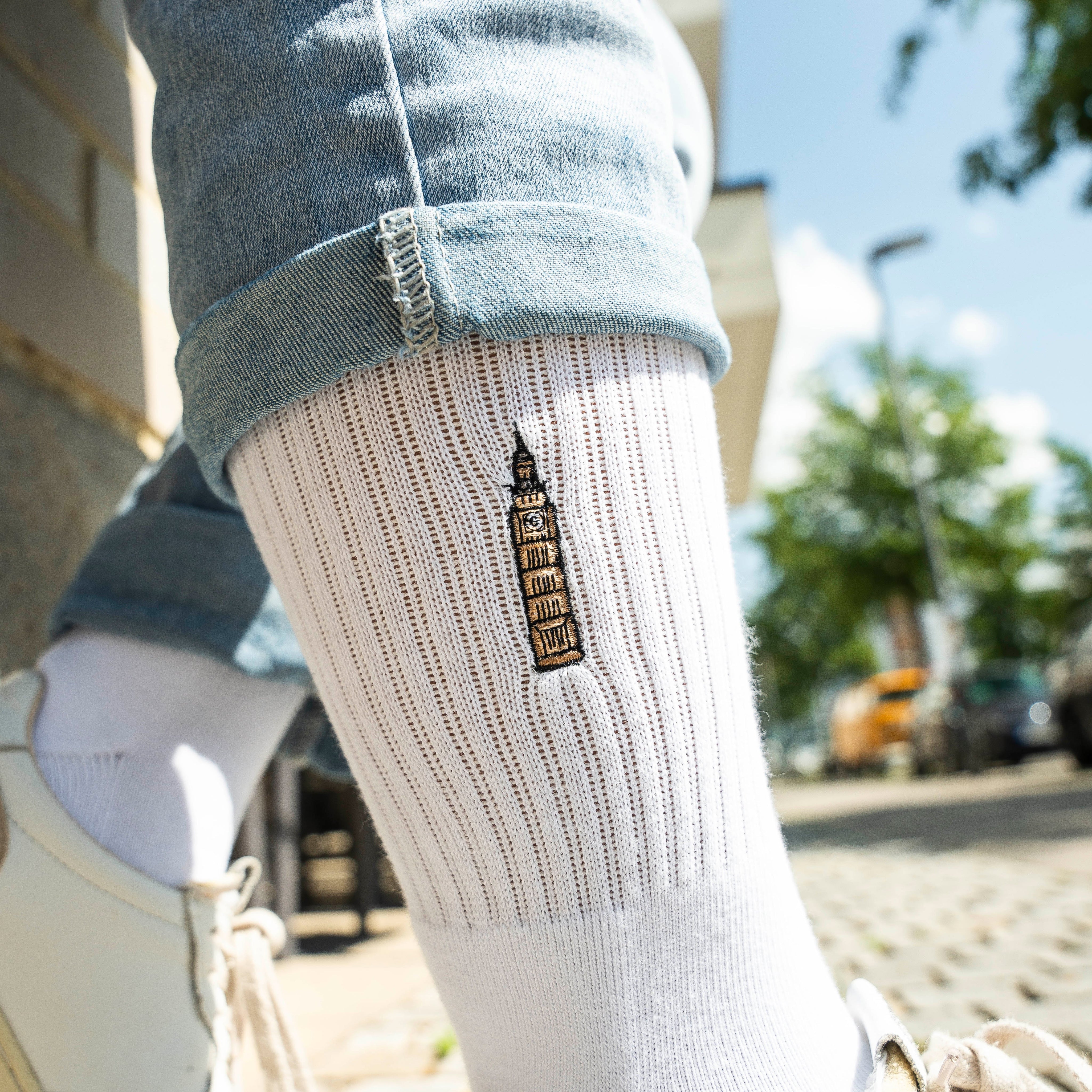 BIG BEN Socken, London, Sportsocken, Tennissocken