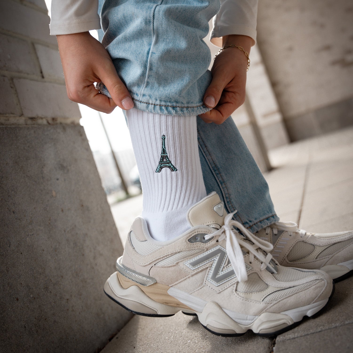 Eiffelturm Paris Socken