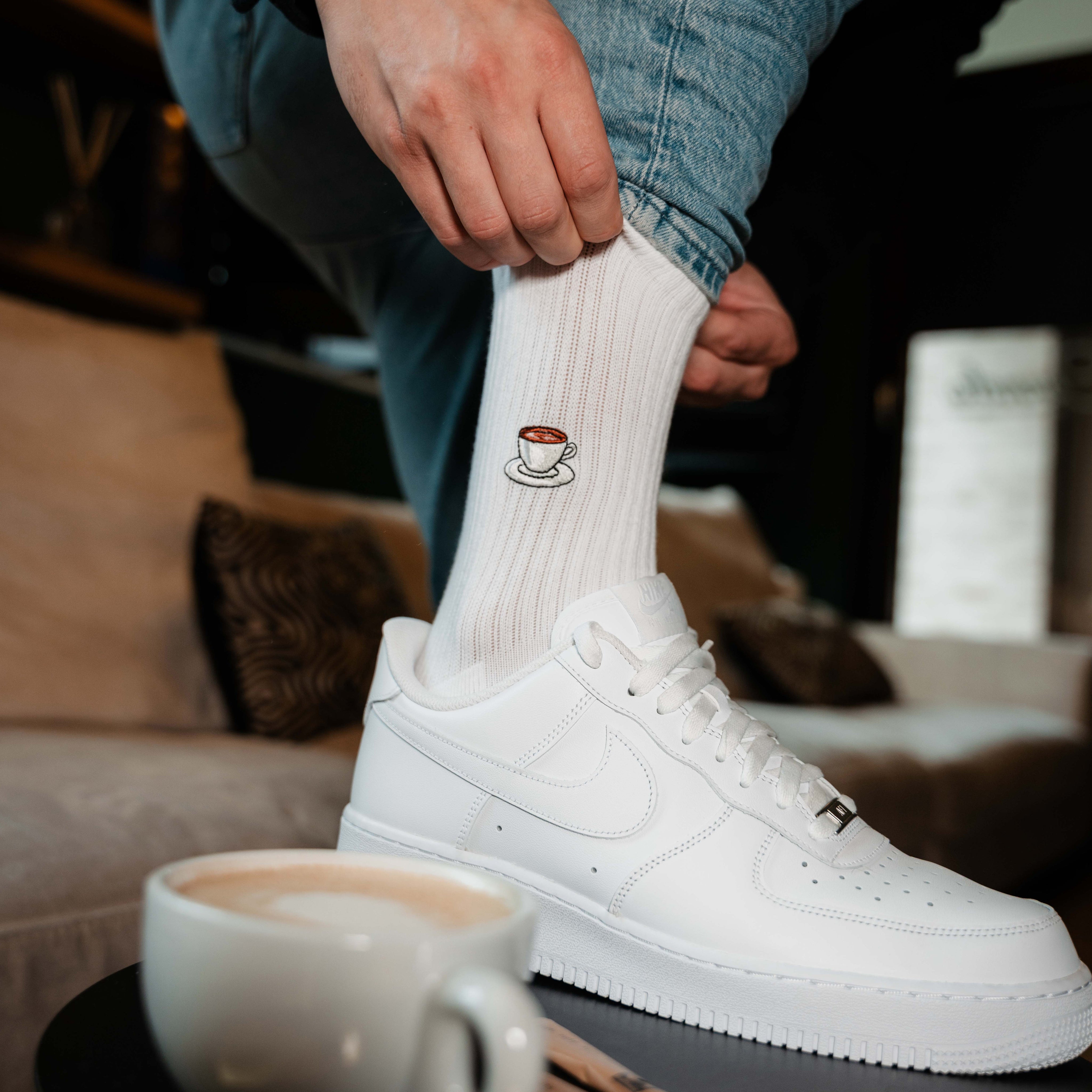 Kaffeetasse Sportsocken