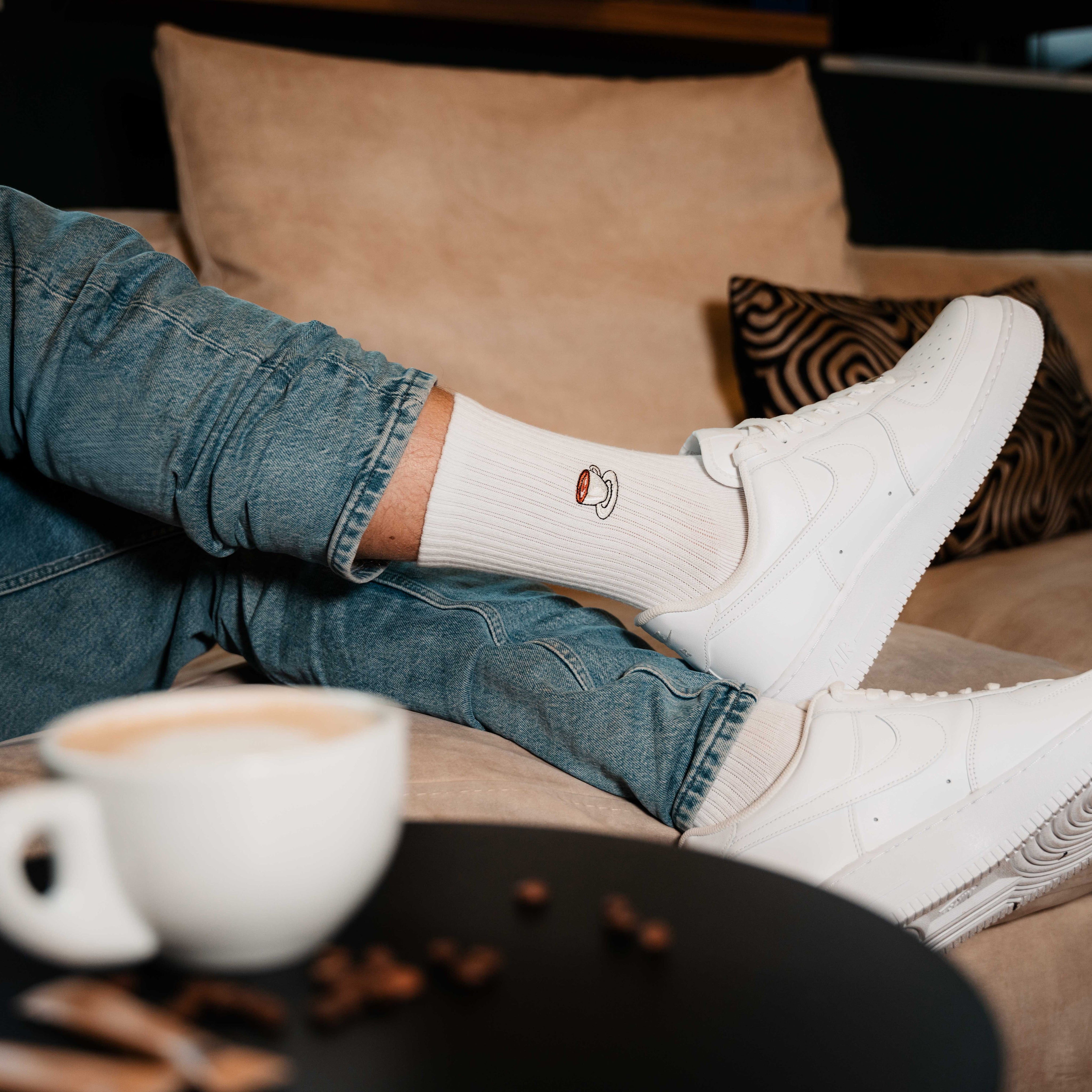 Kaffeetasse Sportsocken