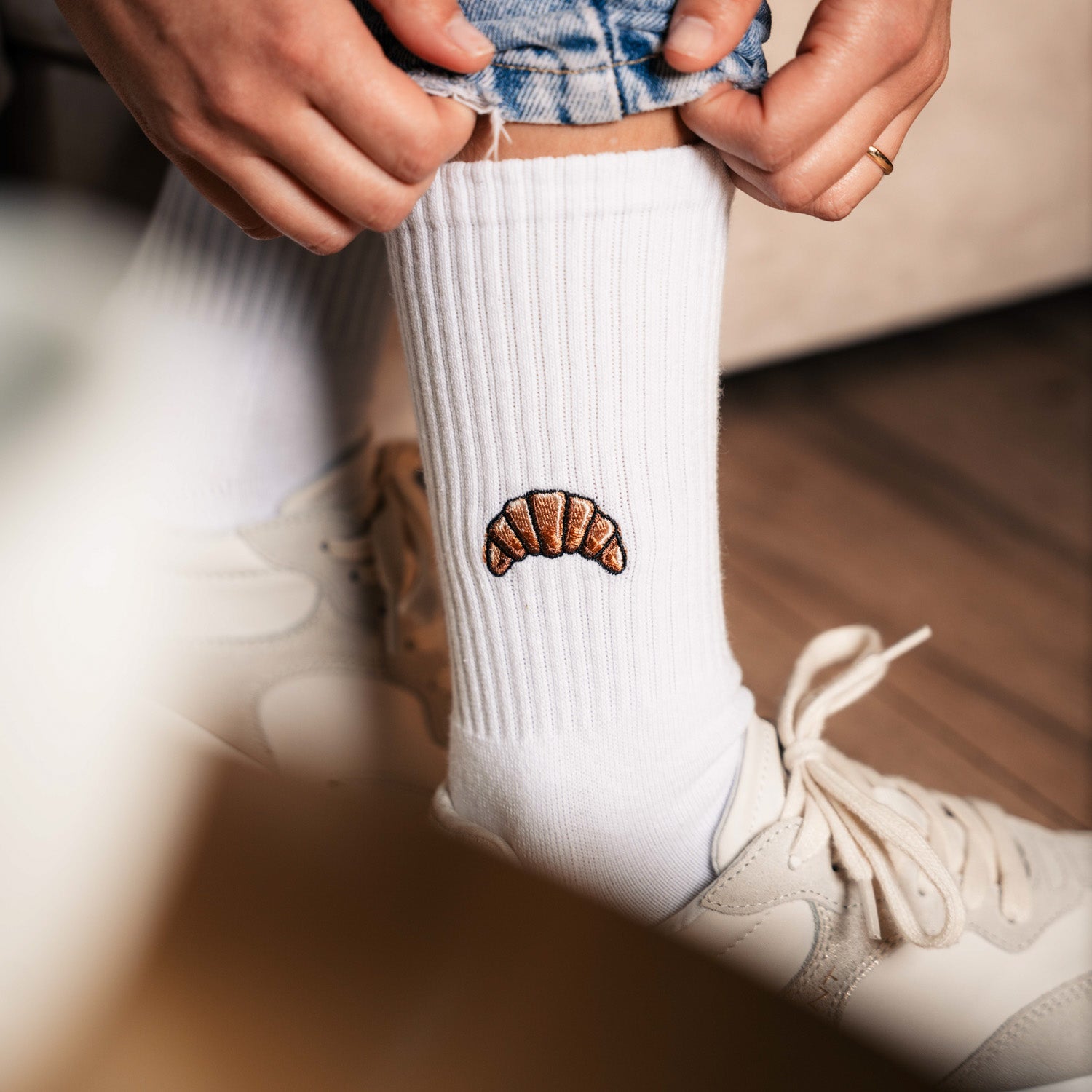 Croissant Sportsocken