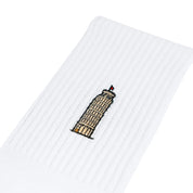 SCHIEFER TURM Socken, Pisa, Sportsocken, Tennissocken