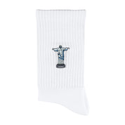 JESUS STATUE Socken, Rio, Sportsocken, Tennissocken