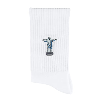 JESUS STATUE Socken, Rio, Sportsocken, Tennissocken