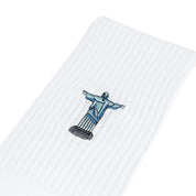 JESUS STATUE Socken, Rio, Sportsocken, Tennissocken