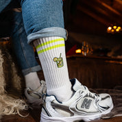 Caipirinha Sportsocken, weiß