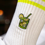 Caipirinha Sportsocken, weiß
