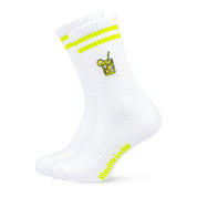 Caipirinha Sportsocken, weiß