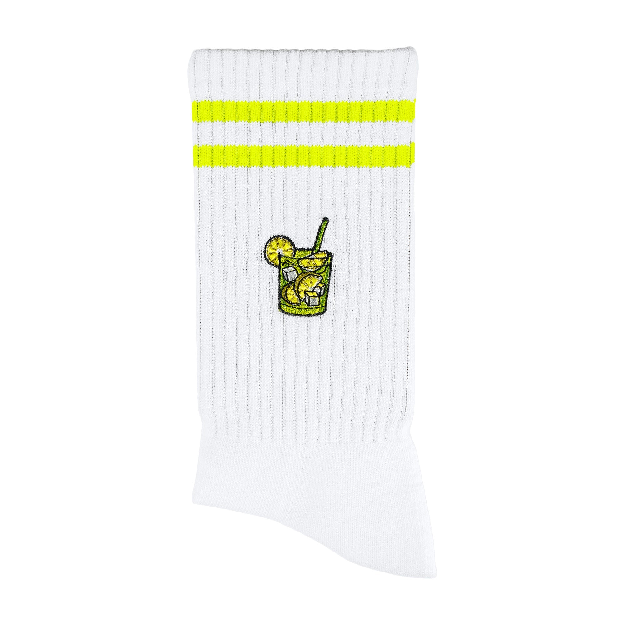 Caipirinha Sportsocken, weiß