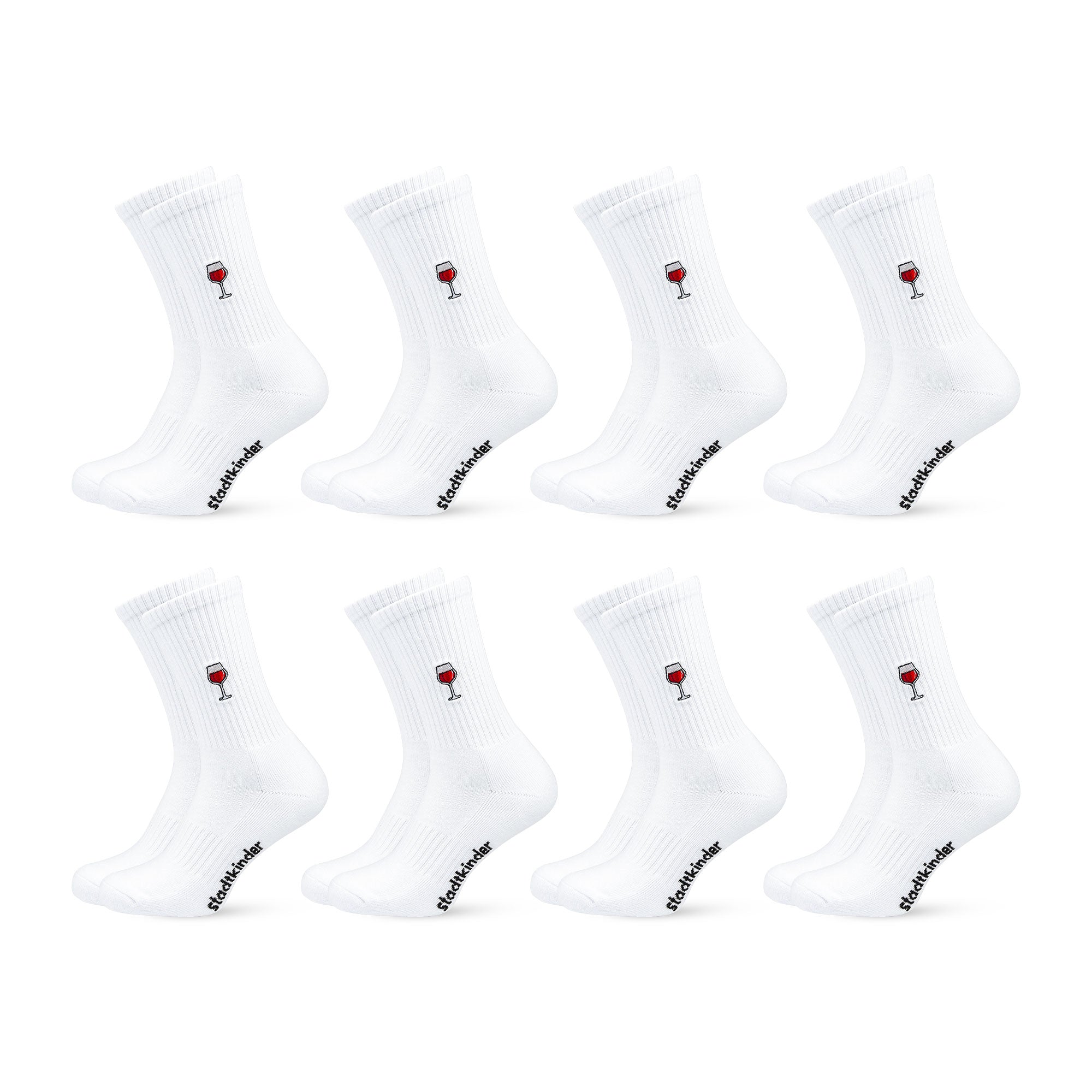 ROTWEIN Socken, Sportsocken, Tennissocken