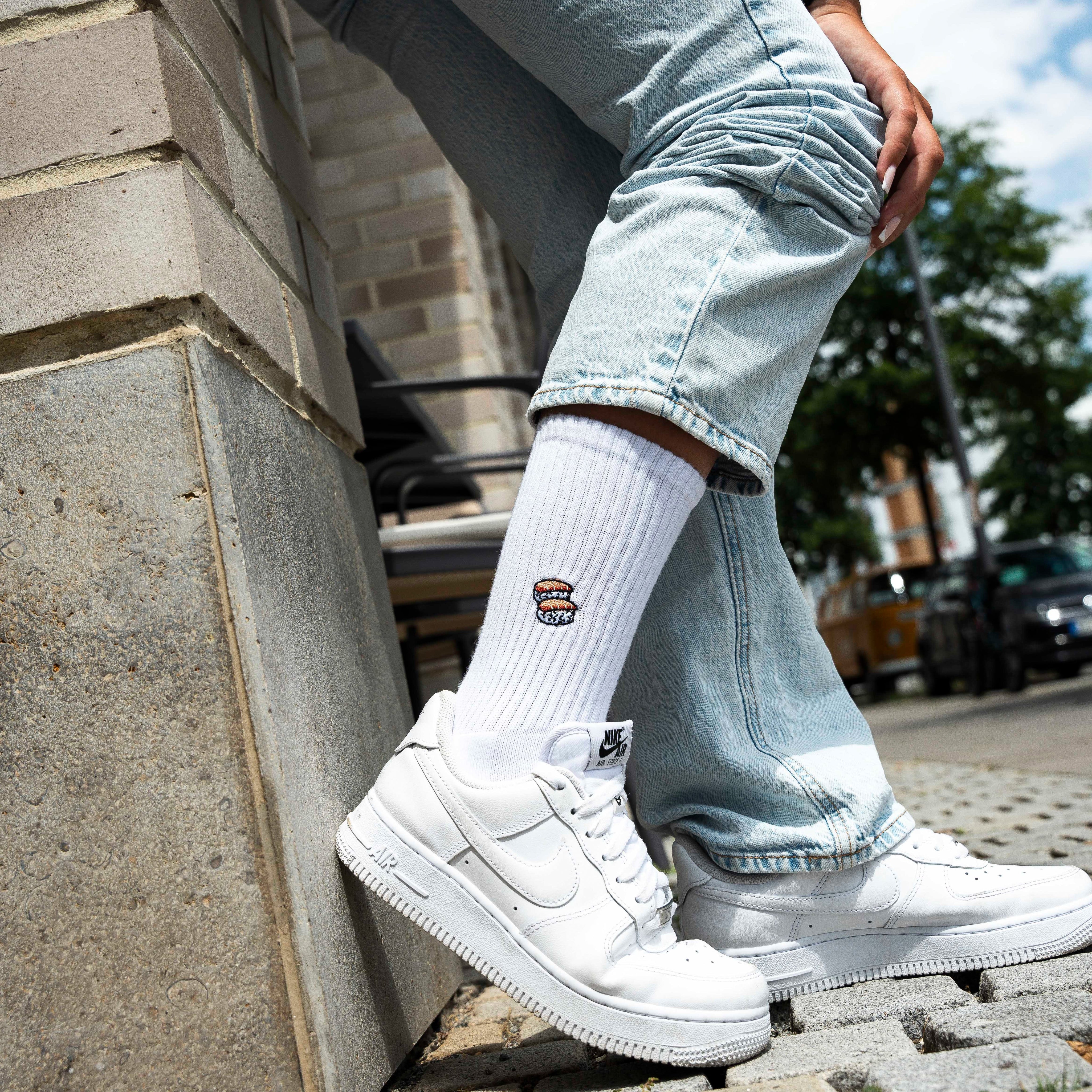 SUSHI Socken, Tokio, Sportsocken, Tennissocken