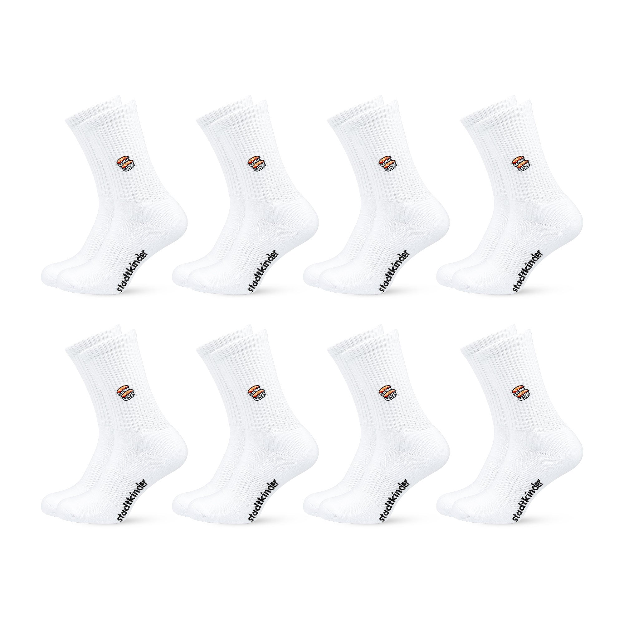 SUSHI Socken, Tokio, Sportsocken, Tennissocken
