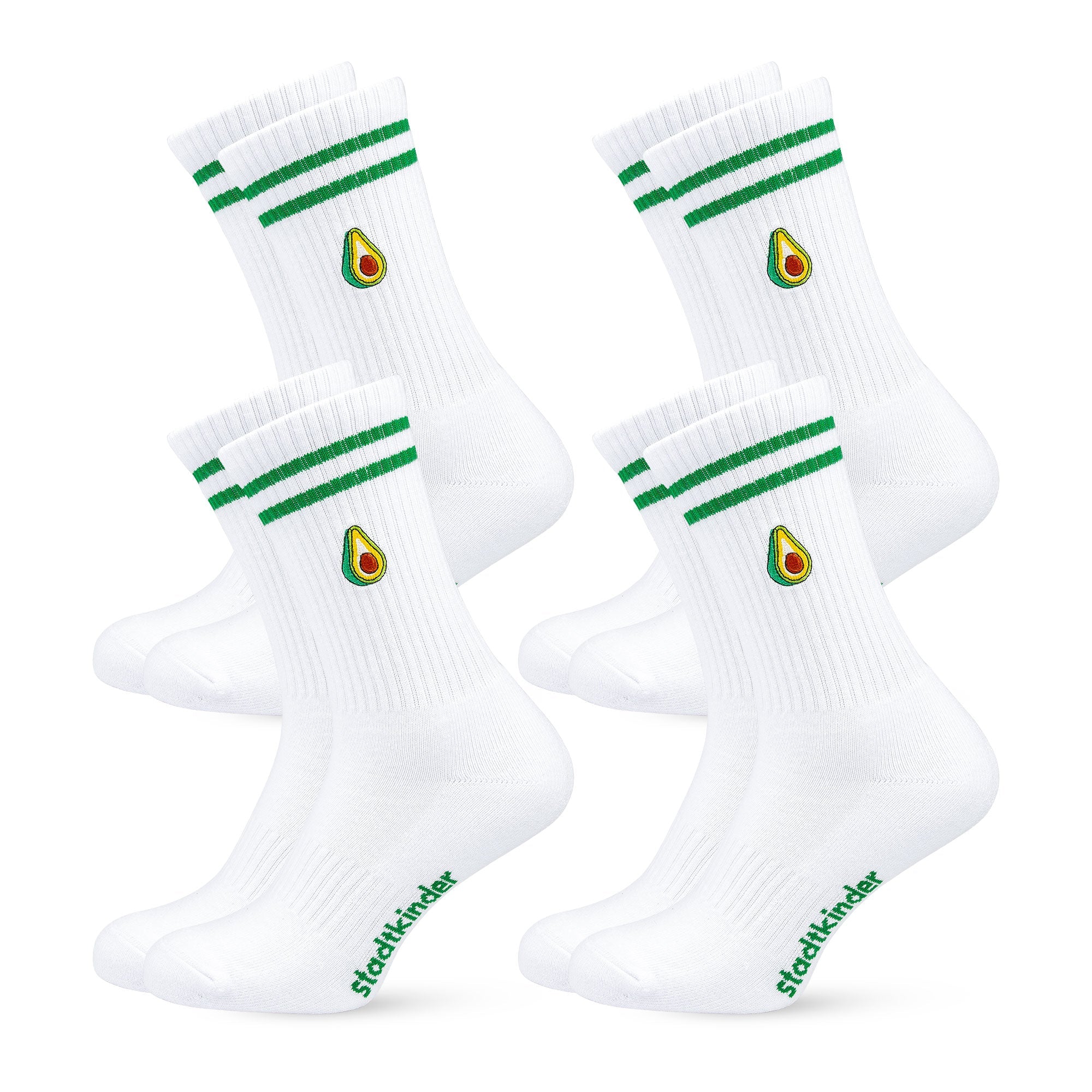 AVOCADO Socken, Sportsocken, Tennissocken