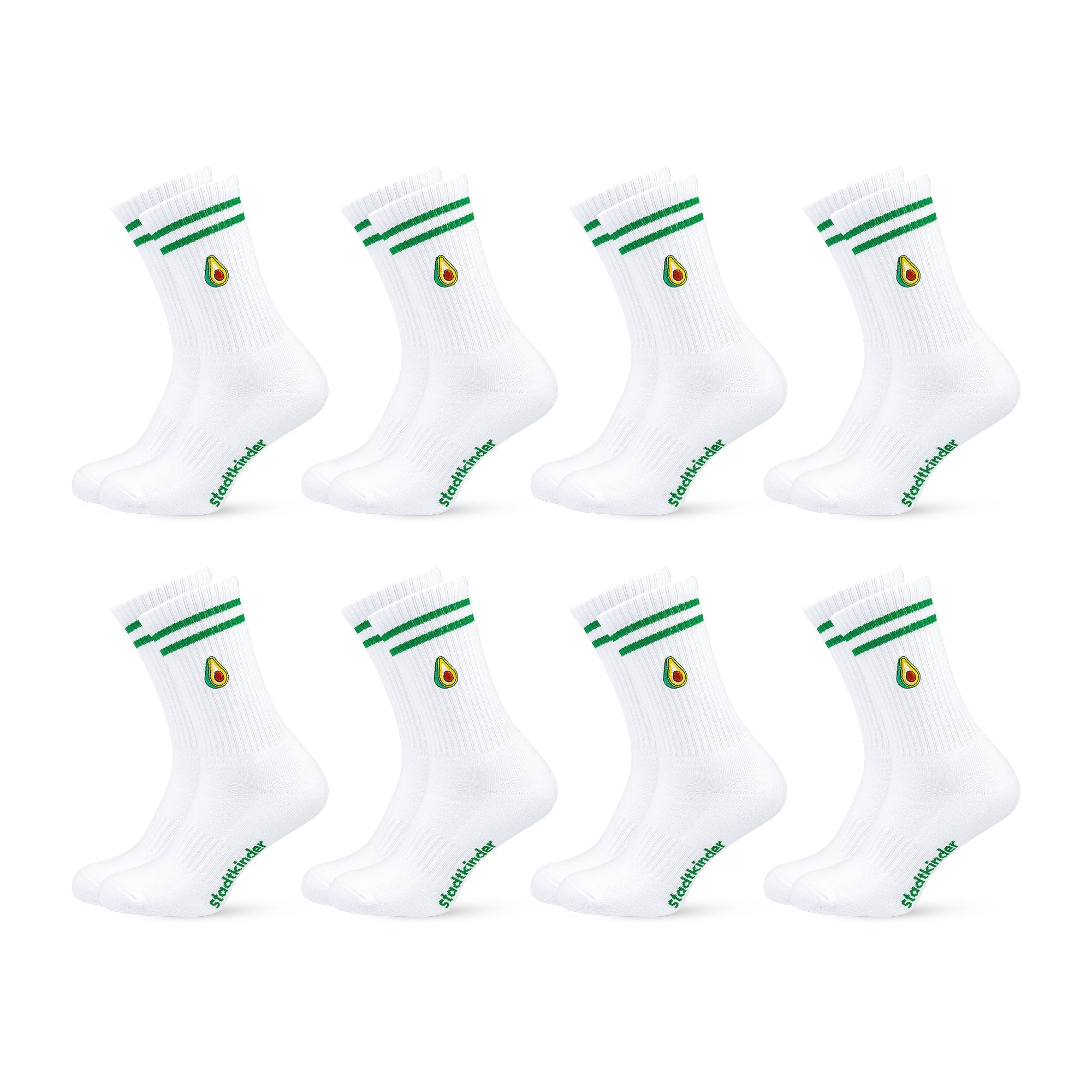 AVOCADO Socken, Sportsocken, Tennissocken