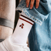 Kaffeebohnen Sportsocken