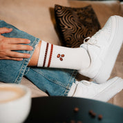 Kaffeebohnen Sportsocken