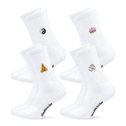 Yoga Mix Sportsocken, 4er Set