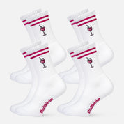 4er Set WILDBERRY APERITIF Socken, Sportsocken, Tennissocken
