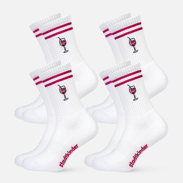 4er Set WILDBERRY APERITIF Socken, Sportsocken, Tennissocken